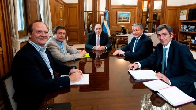 Represas: Figueroa y Weretilneck logran compromiso nacional para la participación provincial en nuevas licitaciones