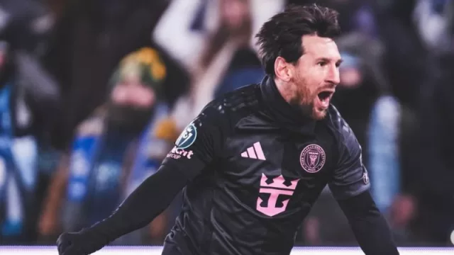 Messi rompe el hielo (literalmente) y un nuevo récord (y enciende la Concachampions con un golazo de otra galaxia)