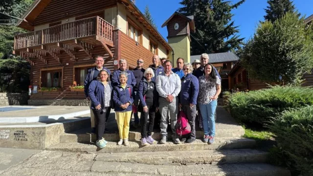 Rotarios de Pensilvania visitan Villa la Angostura (y acuerdan un intercambio cultural y turístico)