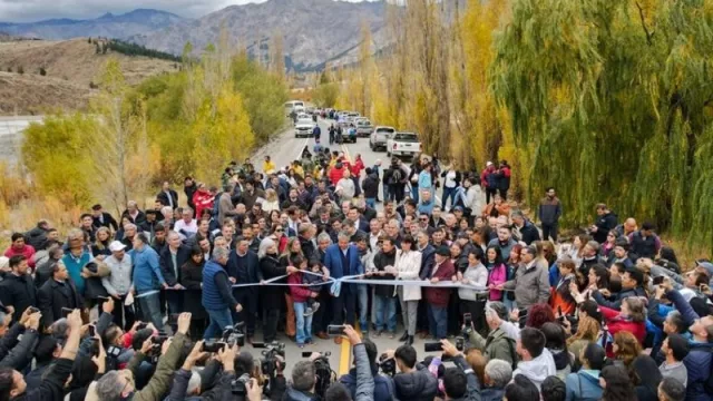 Se inauguró el asfalto de la Ruta 39 entre Huinganco y Andacollo: una obra clave para el norte neuquino
