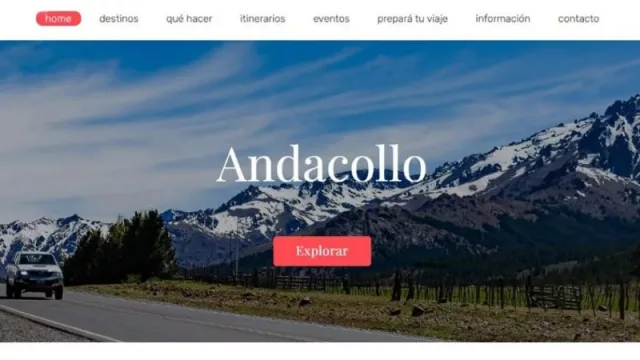 Andacollo lanza su sitio web turístico y se posiciona como destino inteligente en el Alto Neuquén