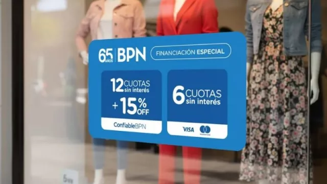 BPN celebra sus 65 años con descuentos (y 12 cuotas sin interés)