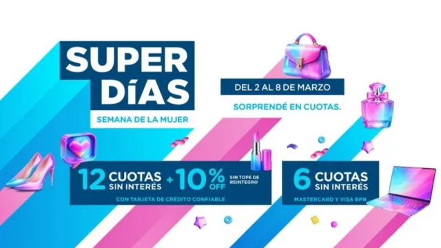 Banco Provincia del Neuquén lanza la “Semana de la Mujer” con cuotas sin interés y descuentos sin tope