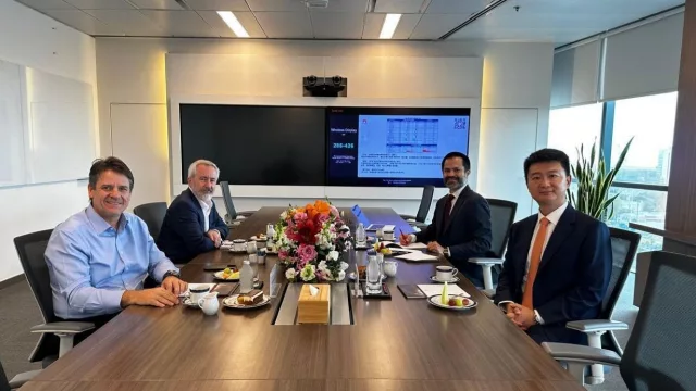 Gaido avanza con Huawei en energía renovable y un plan estratégico para transformar a Neuquén en polo tecnológico