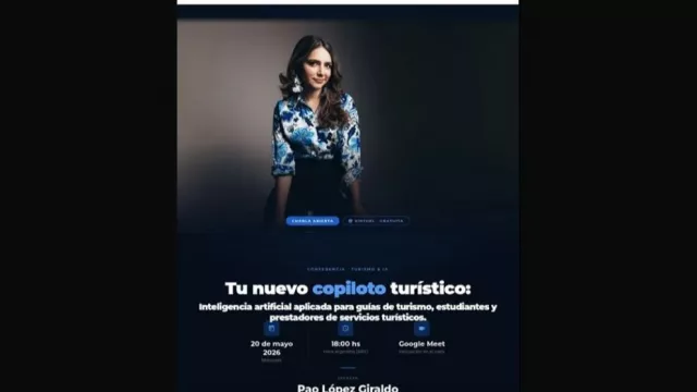 Impulsan una capacitación sobre Inteligencia Artificial aplicada al turismo en San Martín de los Andes