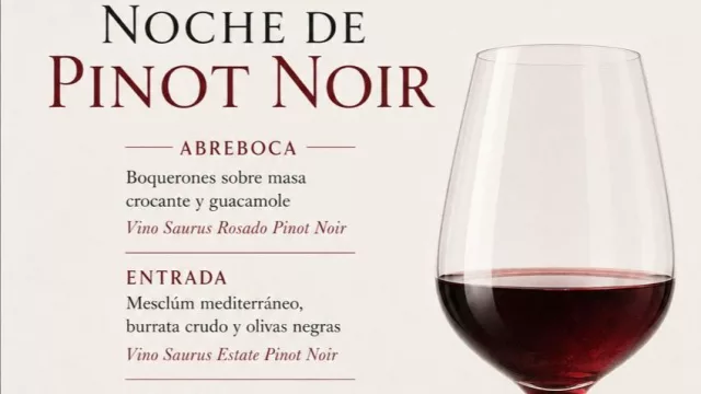 Noche de Pinot Noir: Chiquín propone una experiencia gastronómica exclusiva con vinos patagónicos