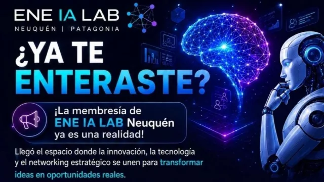 ENE lanzó IA Lab, el primer gimnasio de Inteligencia Artificial de la Patagonia