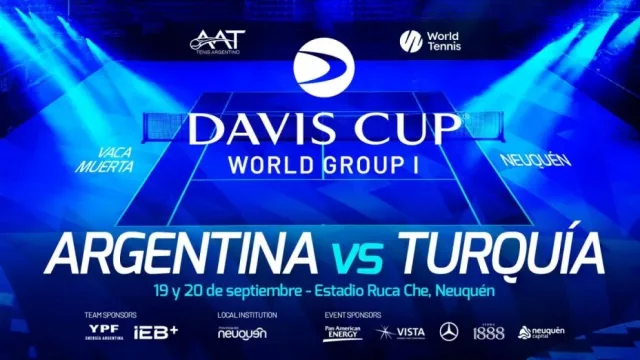 Neuquén inicia la cuenta regresiva para recibir la Copa Davis con una presentación oficial