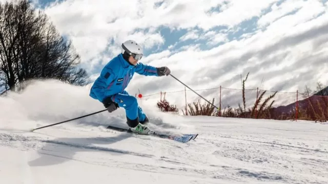 Lago Hermoso Ski hace historia con su primera competencia internacional de esquí alpino