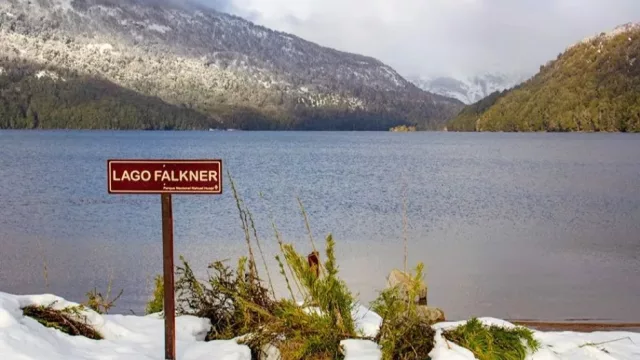 La Ruta de los Siete Lagos despliega su mejor postal de invierno