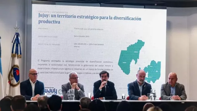 Jujuy proyecta una inversión de US$ 130 millones para potenciar la producción y el empleo