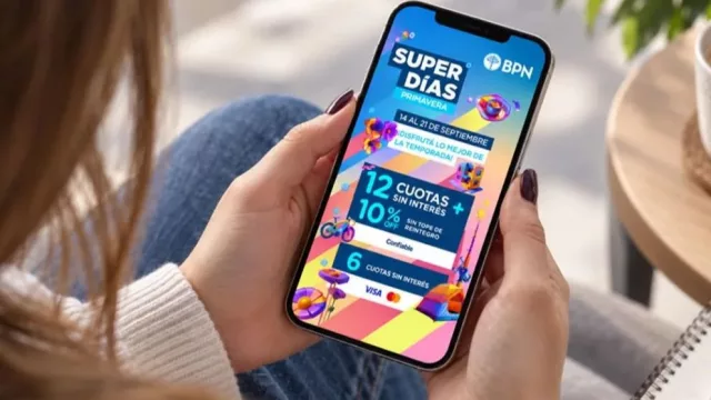 BPN lanzó promociones con hasta 12 cuotas sin interés y reintegros por la primavera