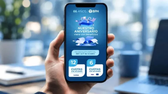 BPN celebra sus 66 años con hasta 12 cuotas sin interés y 10% de reintegro